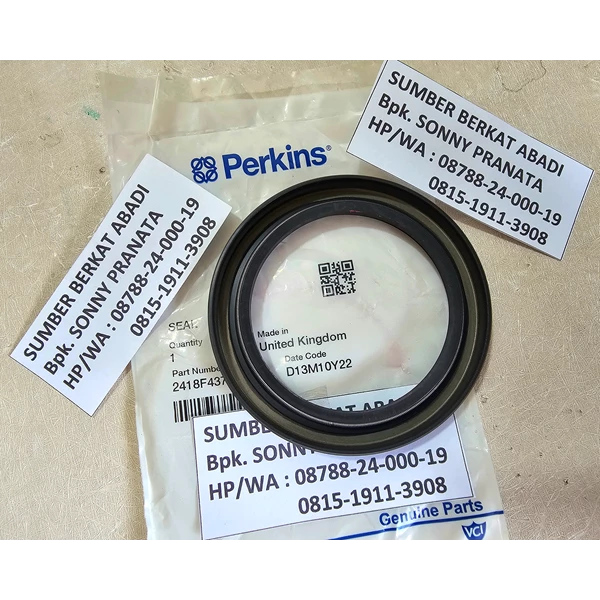 PERKINS 2418F437 2418F436 FRONT CRANKSHAFT OIL SEAL INC53944 INC 53944 INC-53944 - Image 2