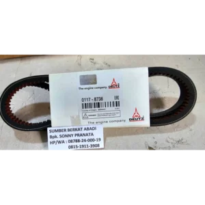 DEUTZ V-BELT 0117-8738 FAN BELT 01178738 RIBBED BELT 0117 8738 BELT AV13X1225LA