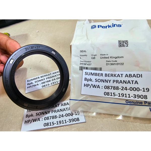 PERKINS 2418F437 2418F436 FRONT CRANKSHAFT OIL SEAL INC53944 INC 53944 INC-53944 - Image 6