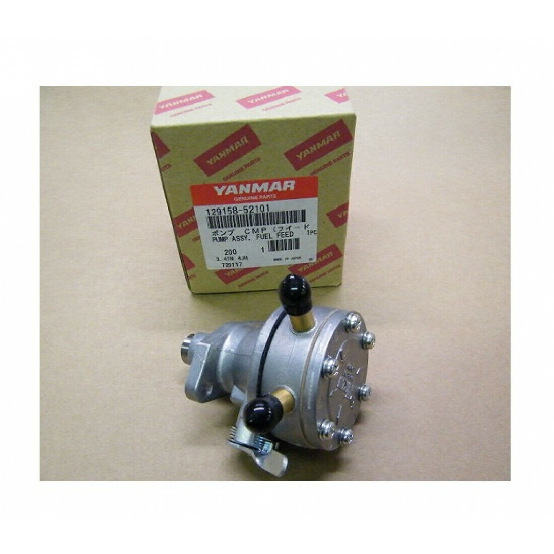 129301-52020 Yanmar genuine Fuel lift pump – Feed pump – 2GM20 – 3GM30 -3YM20 129301-52020